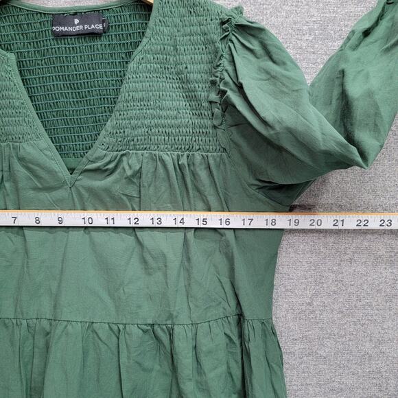 POMANDER PLACE CECI TIERED DRESS, SIZE S - Picture 6 of 7